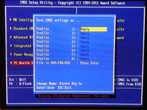 Gigabyte X58A-OC Profiles