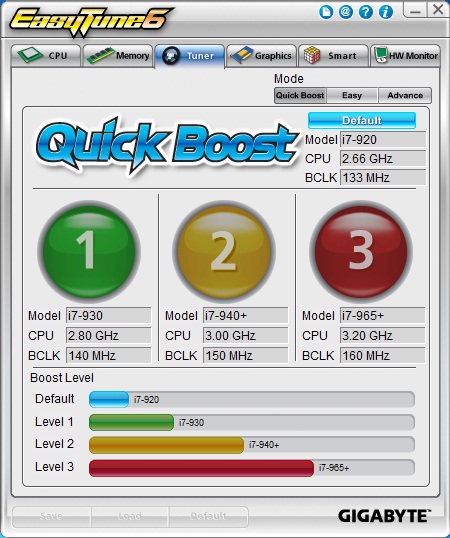 Gigabyte X58A-OC EasyTune 6-3