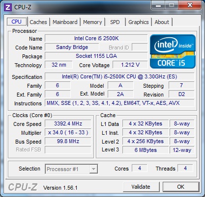 Biostar H67MH штатная частота