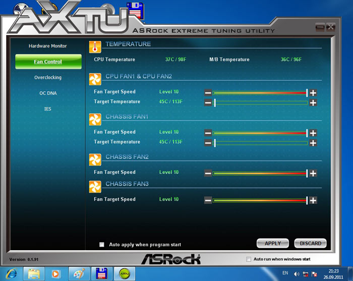 ASRock 970 Extreme4 системный мониторинг 4
