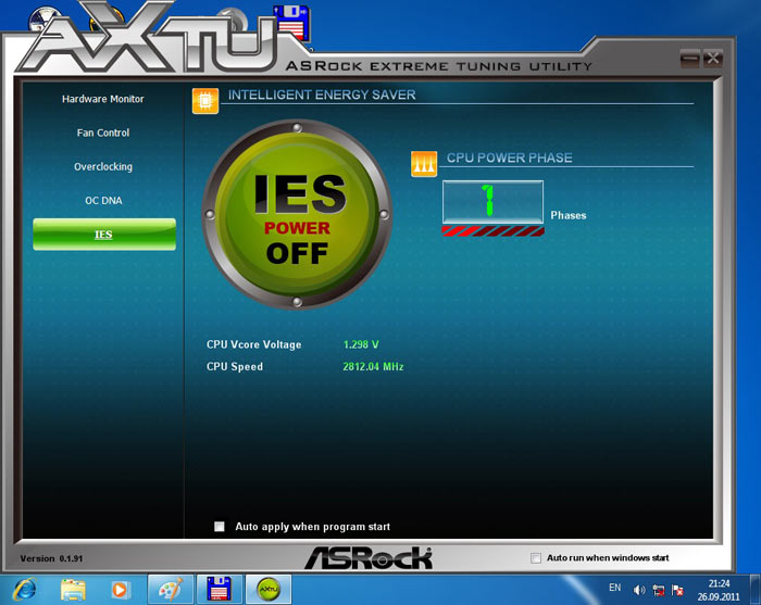 ASRock 970 Extreme4 ASRock I.E.S.