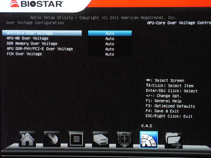 Biostar TA75A+ настройки разгона 2