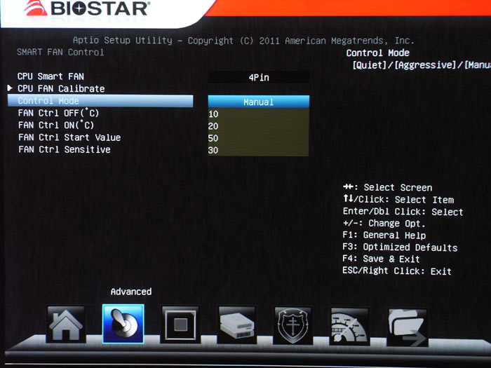  Biostar TA75A+ системный мониторинг 2 