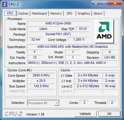 Biostar TA75A+ разгон 1