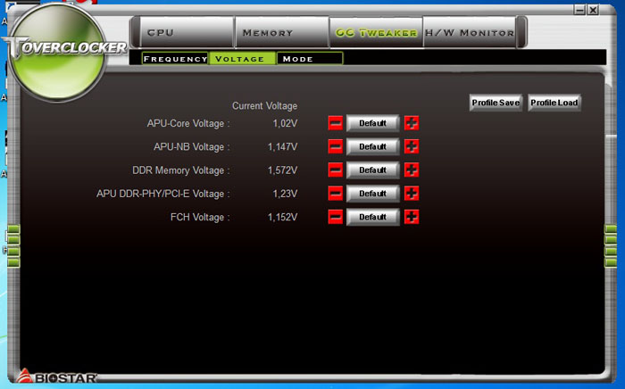 Biostar TA75A+ ToverClocker3