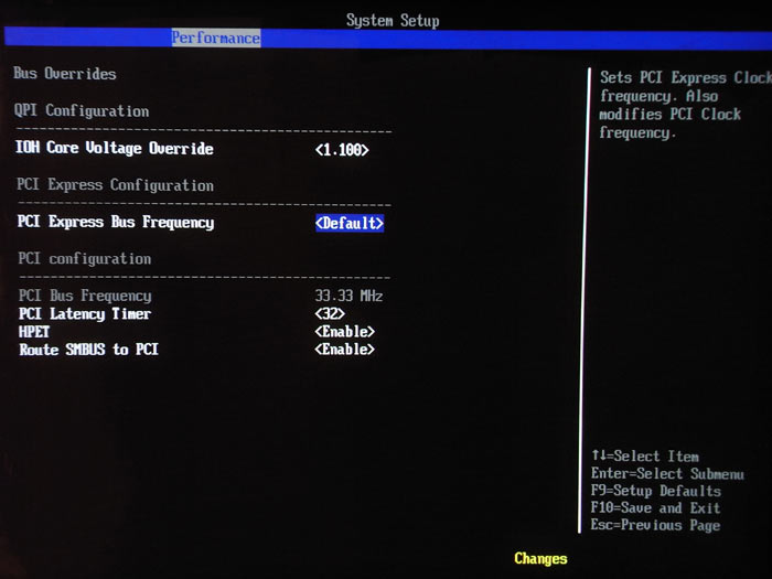 Intel DX58SO настройки разгона 3