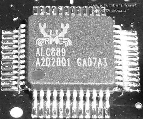  Intel DX58SO звуковой контроллер 