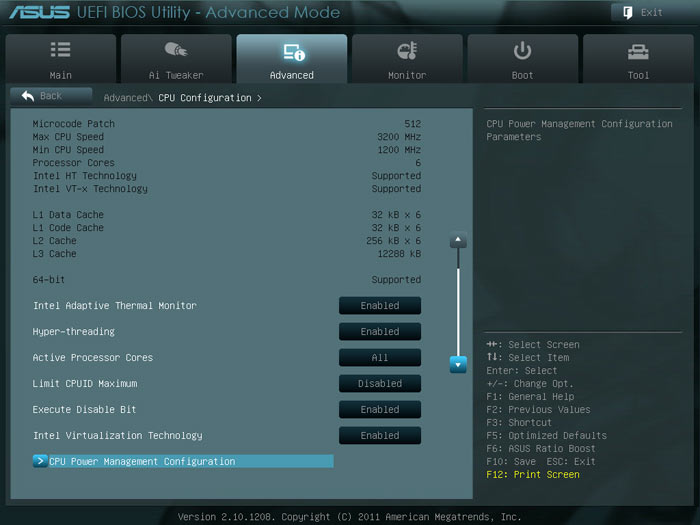 ASUS Sabertooth X79 CPU 2