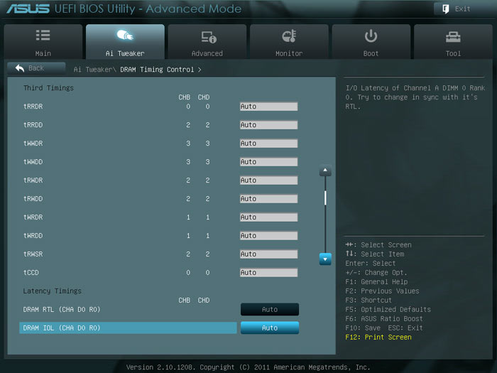 ASUS Sabertooth X79 настройки памяти 2