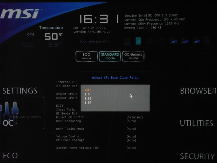 MSI X79A-GD65 (8D) разгон 5