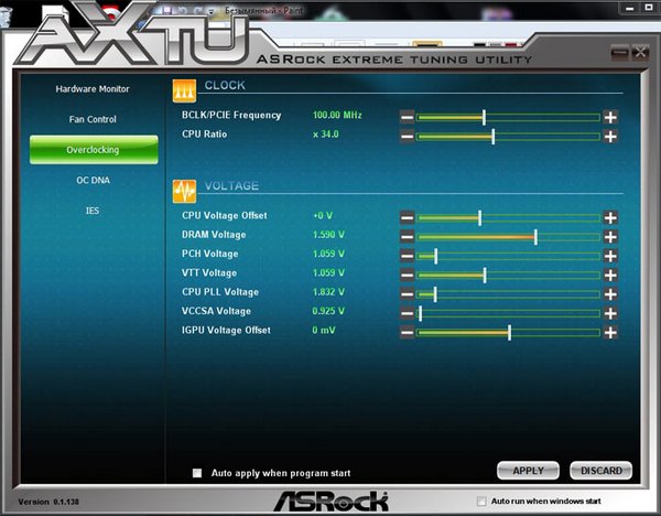 ASRock Z68 Extreme7 AETU Overclock