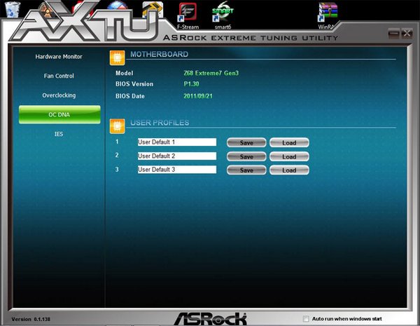 ASRock Z68 Extreme7 OCDNA