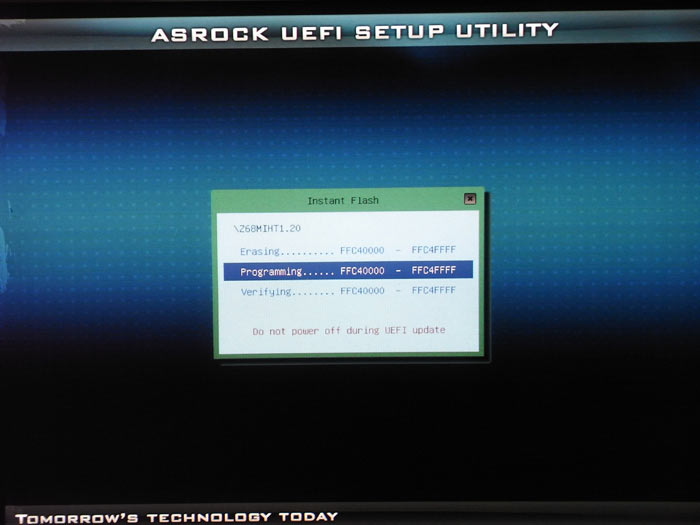  ASRock Z68M-ITX/HT Instant Flash 