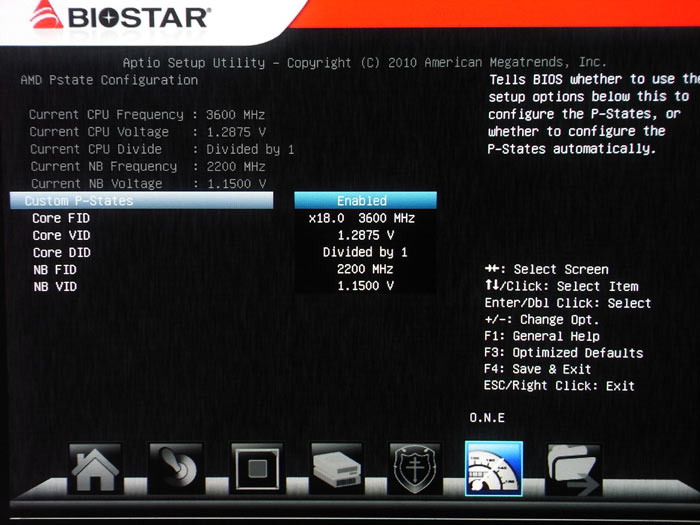 Biostar TA990FXE настройки разгона 2
