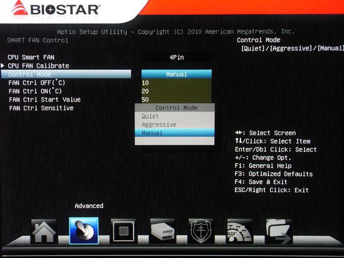 Biostar TA990FXE системный мониторинг 2