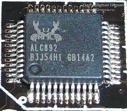  Biostar TA990FXE звуковой контроллер 
