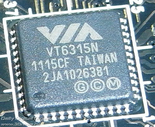  Intel DX79SI контроллер Firewire 