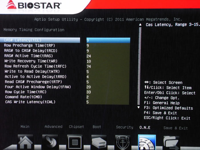 Biostar TPower X79 настройки памяти 1