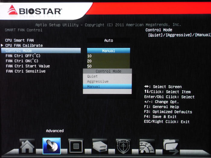 Biostar TPower X79 системный мониторинг 2