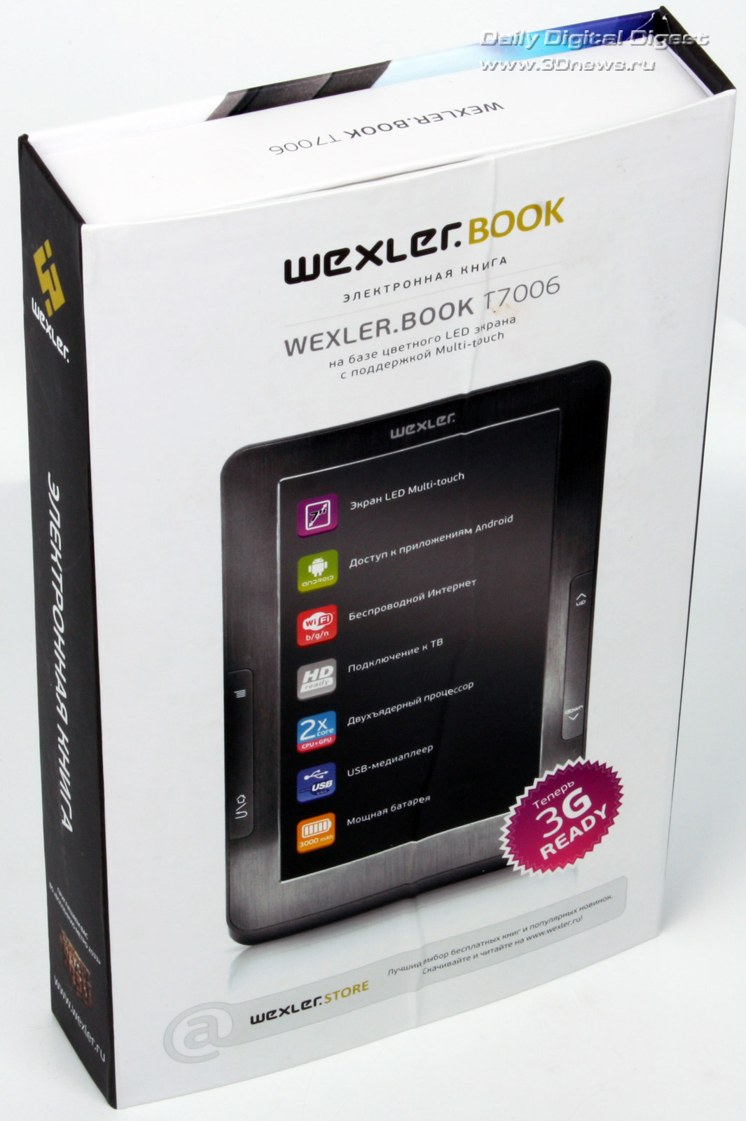 Экспресс-тест электронной книги Wexler.Book T7006 / Ноутбуки и ПК