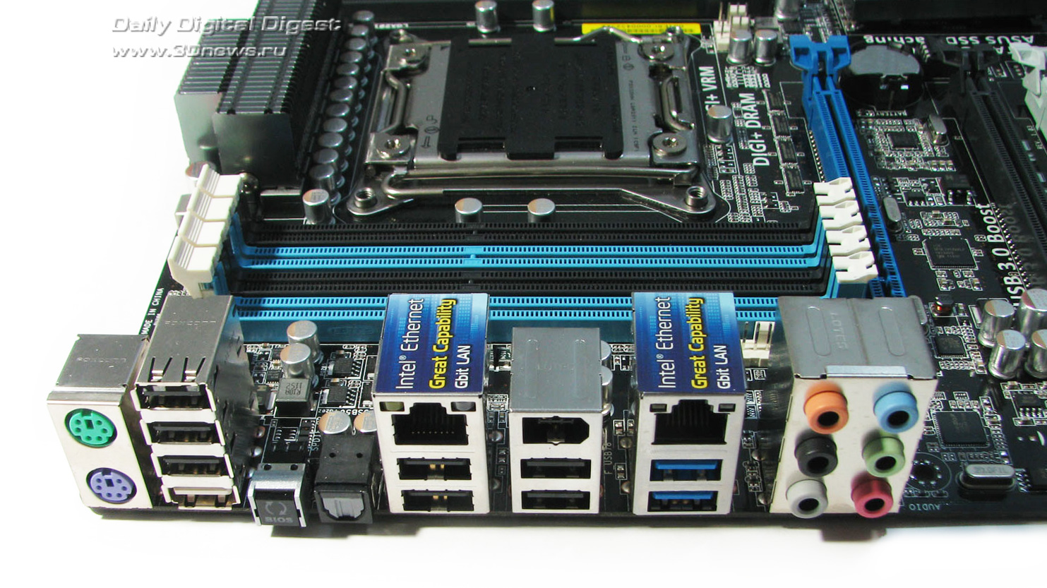 Обзор материнской платы ASUS P9X79 WS на чипсете Intel X79