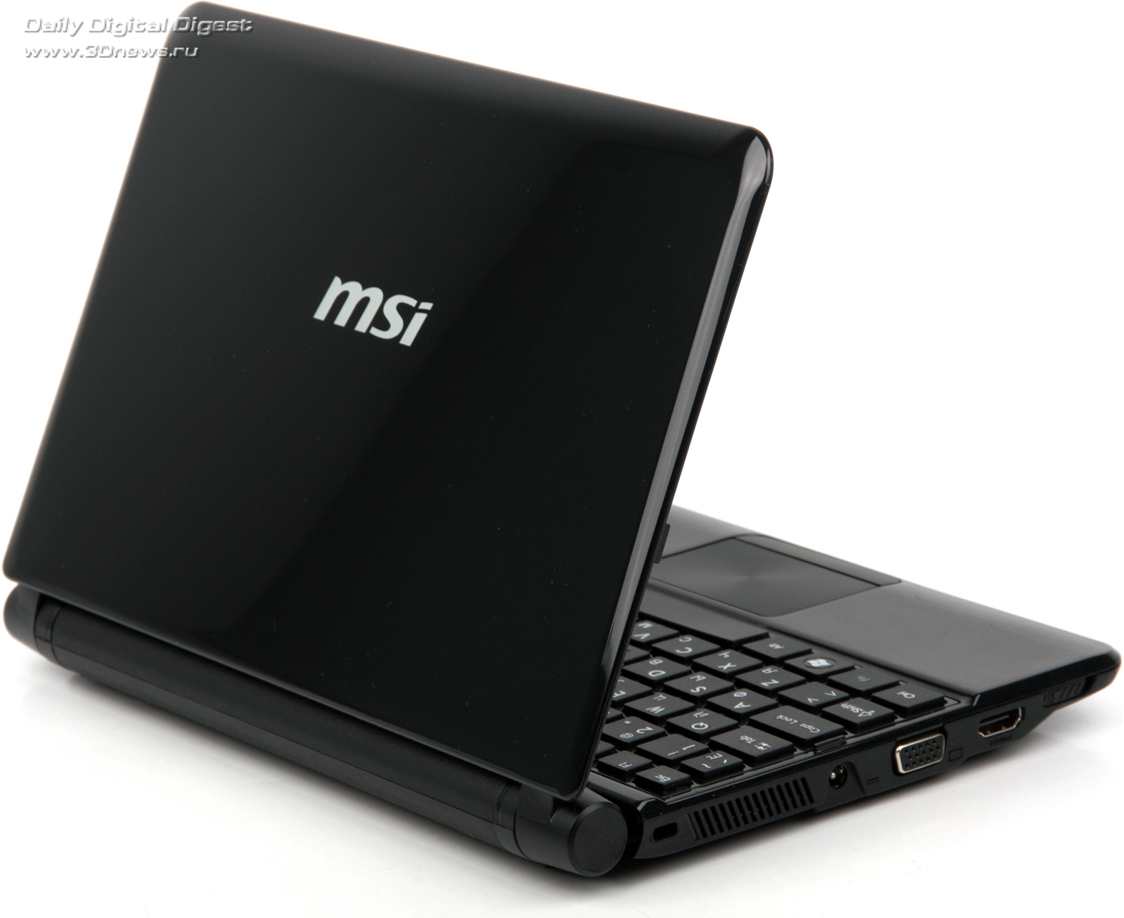 Нетбук MSI Wind U180 с новым процессором Intel Atom N2600 Cedarview ...
