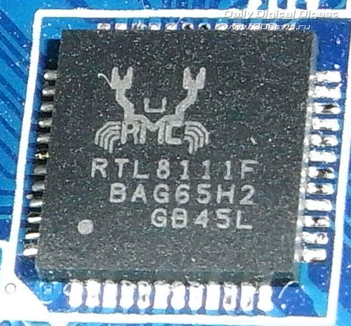  Gigabyte B75M-D3H сетевой контроллер 