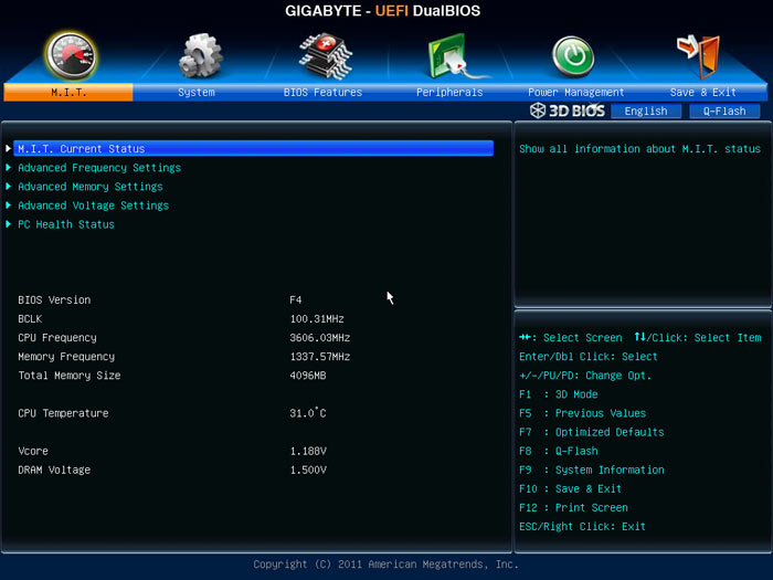 Gigabyte Z77X-UD5H BIOS1