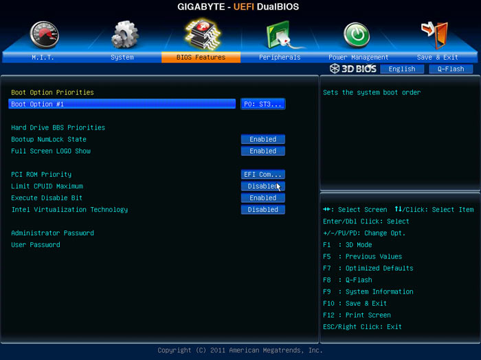 Gigabyte Z77X-UD5H BIOS2