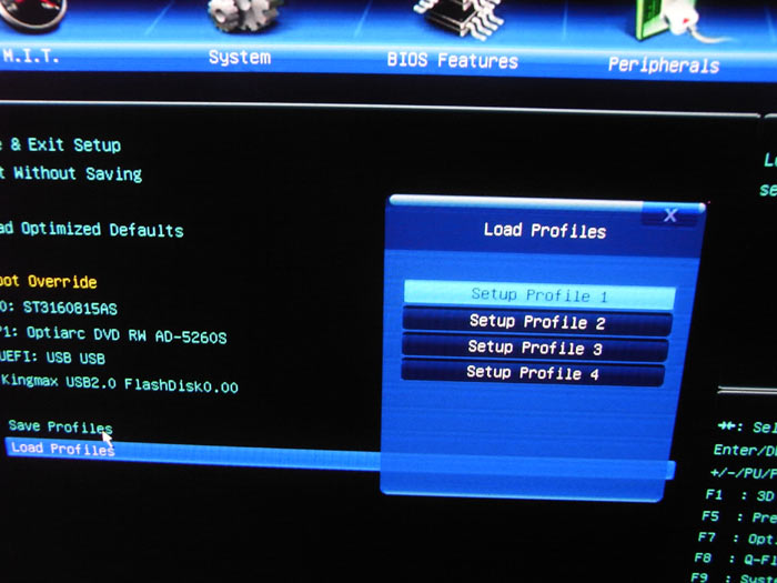 Gigabyte Z77X-UD5H профили