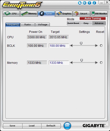 Gigabyte Z77X-UD5H EasyTune6 3