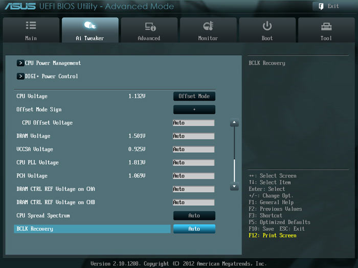 ASUS Sabertooth Z77 настройки разгона 2