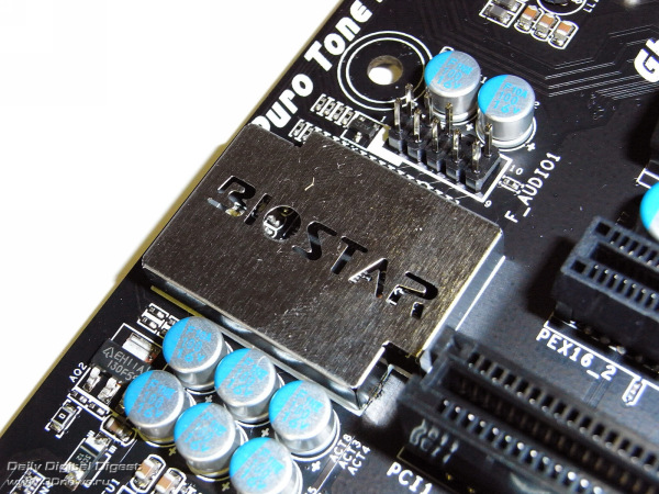  Biostar TZ77XE4 звуковой контроллер 