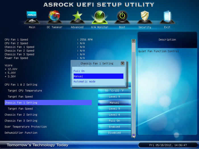  ASRock Z77 Extreme6 системный мониторинг 2 