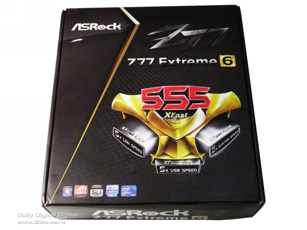  ASRock Z77 Extreme6 упаковка 