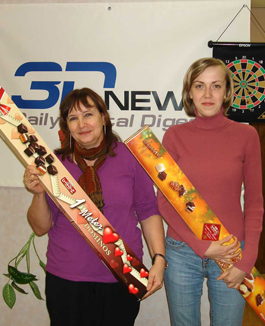 Александра Орджоникидзе и Анна Новикова