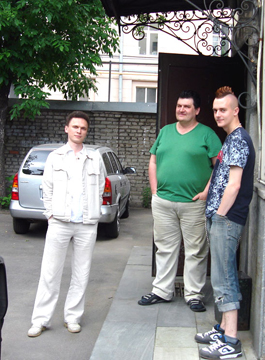 Дима Сафронов, Владимир Романченко, Алексей Зарубин