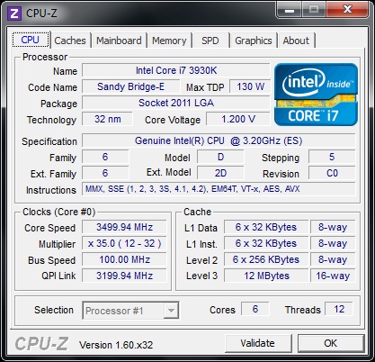 ASRock Fatal1ty X79 Professional штатная частота