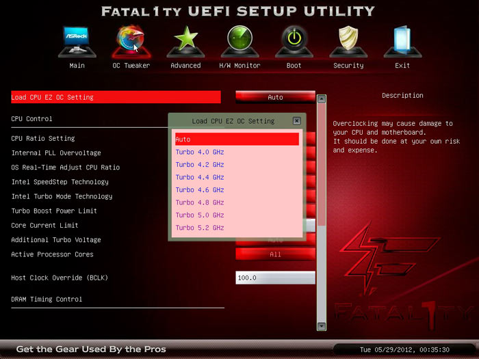 ASRock Fatal1ty X79 Professional разгон 1