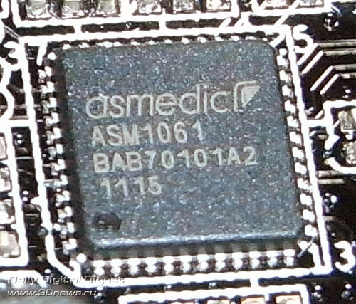 ASUS P9X79 Deluxe SATA-контроллер