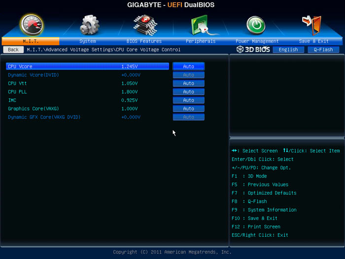 Gigabyte G1.Sniper 3 настройки разгона 3