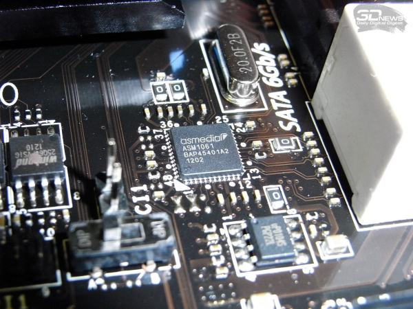 MSI Z77A-GD80 SATA-контроллер 2 