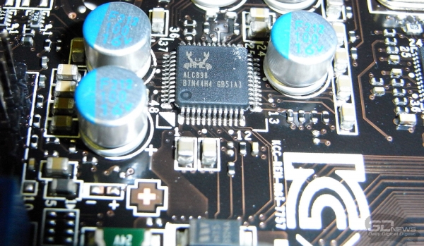  MSI Z77A-GD80 звуковой контроллер 