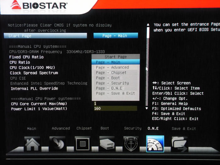 Biostar Hi-Fi Z77X Page