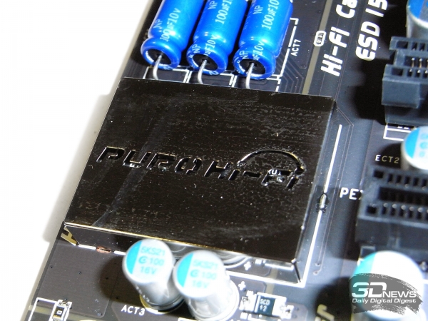  Biostar Hi-Fi Z77X  звуковой контроллер 