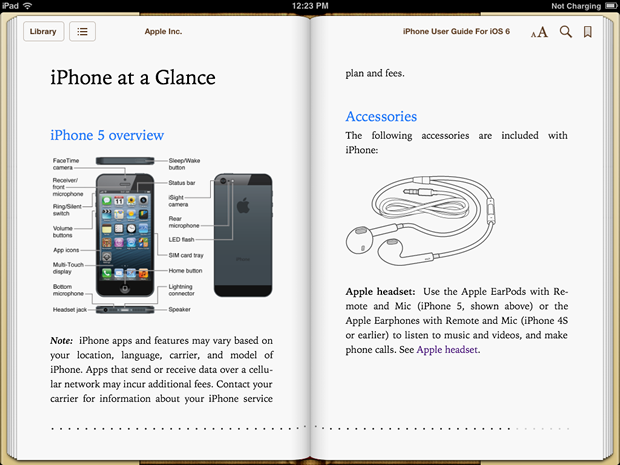 Руководство по iOS 6 для iPhone доступно в виде электронной книги