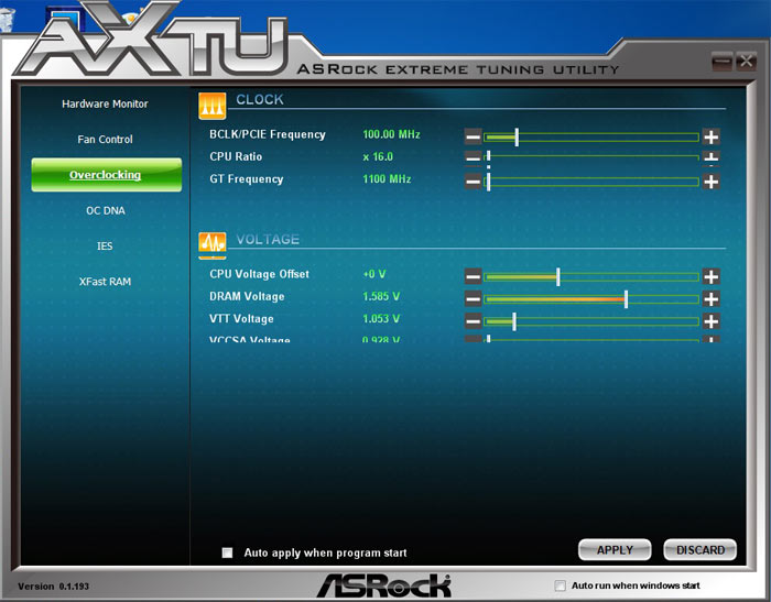 ASRock Z77E-ITX AETU Overclock