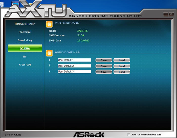 ASRock Z77E-ITX OCDNA