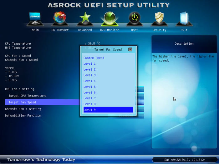ASRock Z77E-ITX системный мониторинг 2