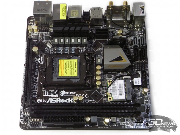  ASRock Z77E-ITX плата 